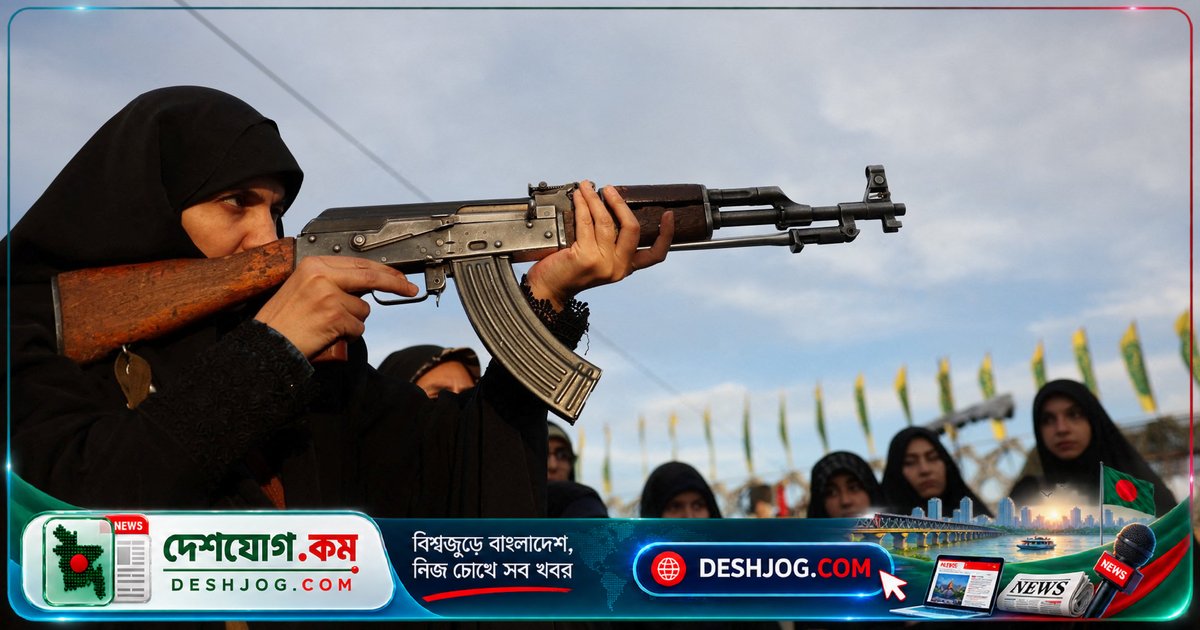 ইরানে নাগরিকদের সামরিক প্রশিক্ষণের প্রচার