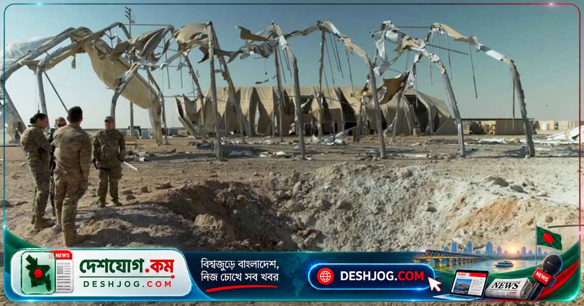 মার্কিন বিমান হামলার জবাবে মধ্যপ্রাচ্যে ইরানের পাল্টা ক্ষেপণাস্ত্র হামলা