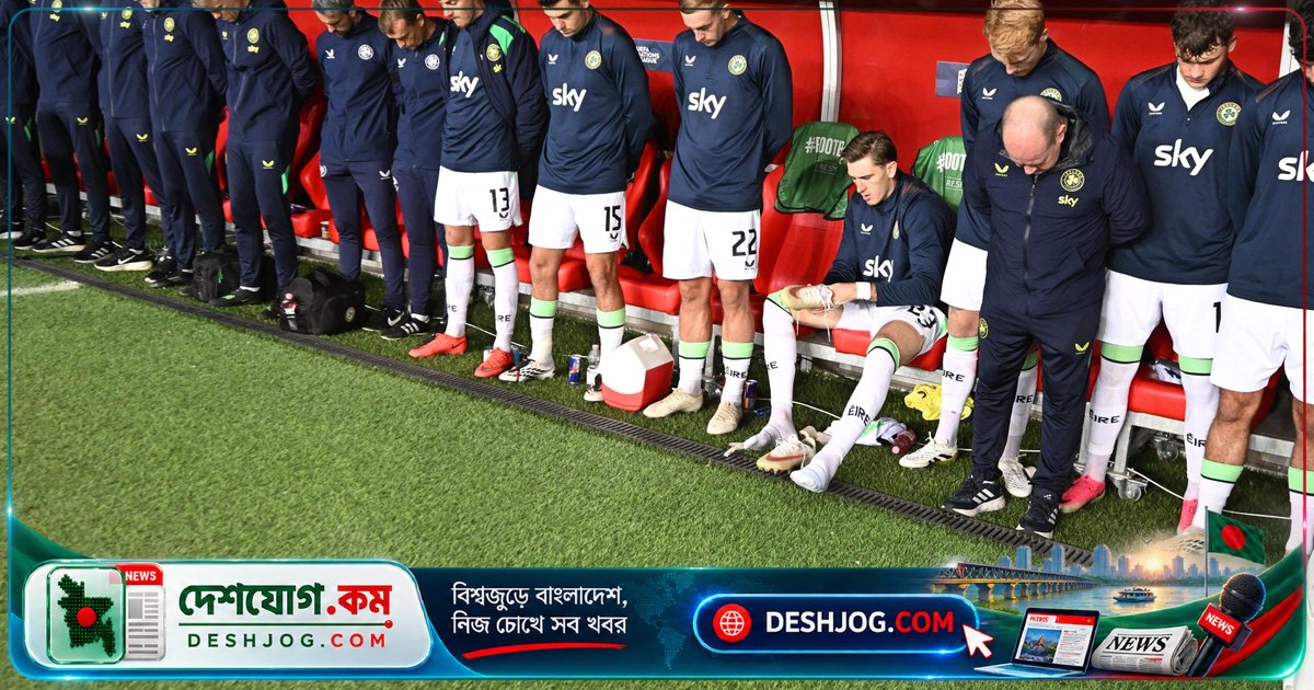 গাজার যুদ্ধে নিহতদের প্রতি শ্রদ্ধা জানিয়ে আয়ারল্যান্ড ৩-০ গোলে পরাজিত করে ইসরায়েল