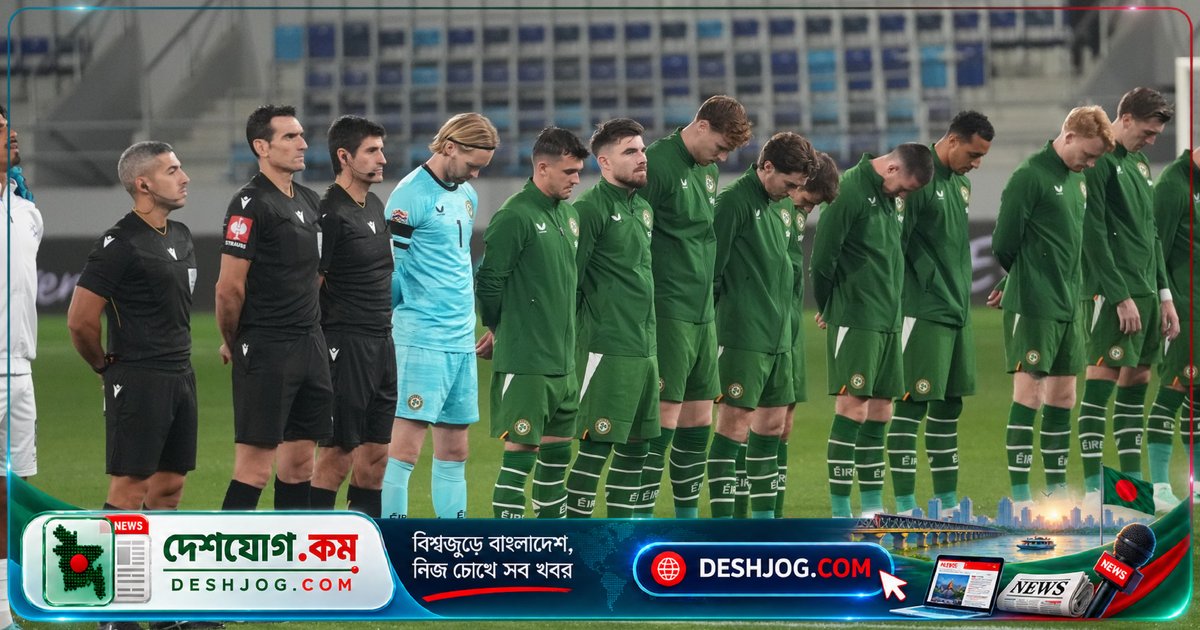 ইরল্যান্ডের ফুটবলাররা ইসরায়েলের সাথে হাত মিলানোর প্রতিবাদে ক্যাপ্টেনকে বাদ দিলেন, মাঠে প্রবেশের সময় শিরশ্ছেদ করলেন