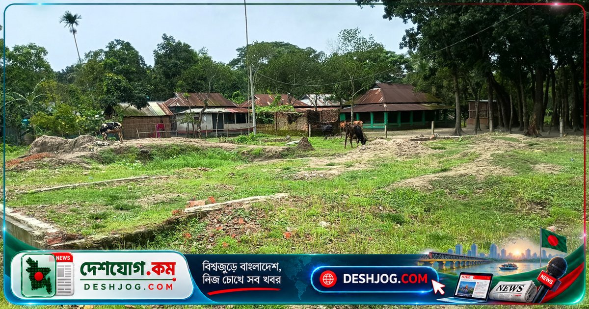 ঈশ্বরগঞ্জে জমি বিরোধের সহিংসতায় শতবর্ষী বাড়ি ধ্বংস, পালিয়ে বেড়াচ্ছেন ২৮ জন