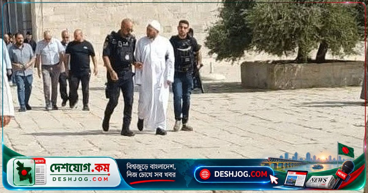 ইসরাইলি বাহিনী আটক করে আল-আকসা মসজিদের ইমাম, মসজিদে প্রবেশ নিষিদ্ধ হতে পারে