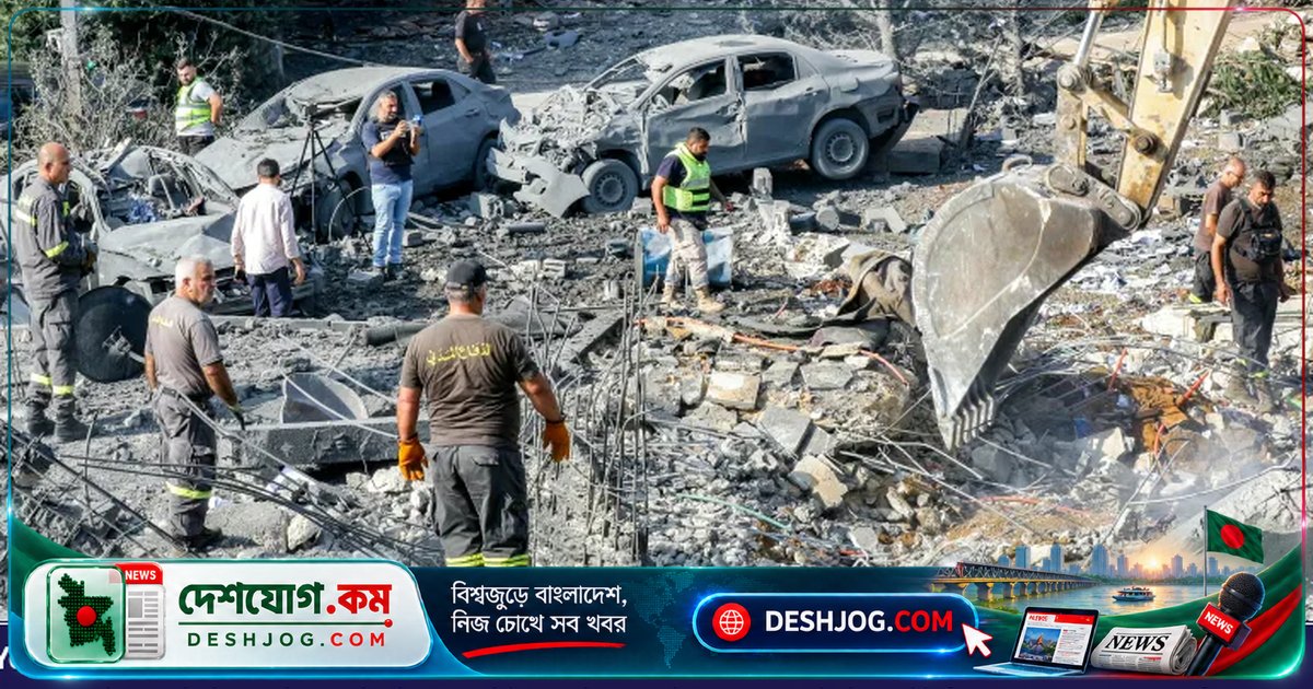 লেবাননের দক্ষিণাঞ্চলে ইসরায়েলি বিমান হামলায় অন্তত ১০ জন নিহত, শিশুসহ মৃতদের মধ্যে দুই মাস বয়সী শিশুও