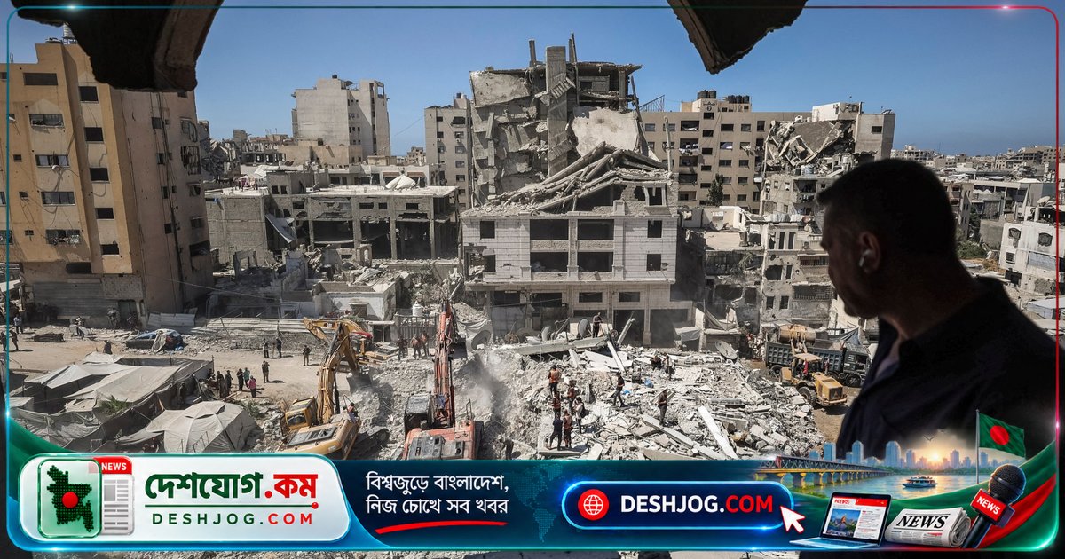 গাজা সিটি: ইসরায়েলি হামলায় মোটরসাইকেলে নিহত এক ফিলিস্তিনি, শিশু গুরুতর আহত