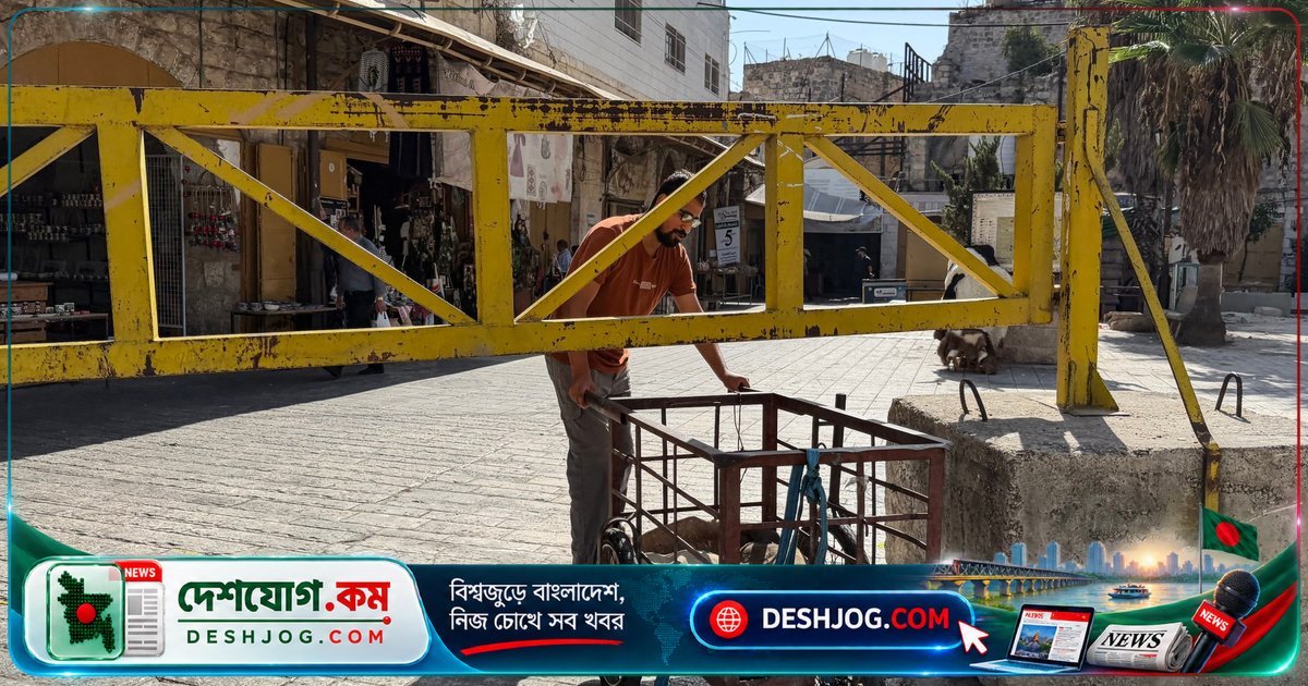 হিব্রু পুরান শহরে লোহার দরজা ও চেকপয়েন্টে জীবন বন্ধুত্বহীন: প্যালেস্টাইনিদের দৈনন্দিন যাত্রা কঠিন হয়ে উঠেছে
