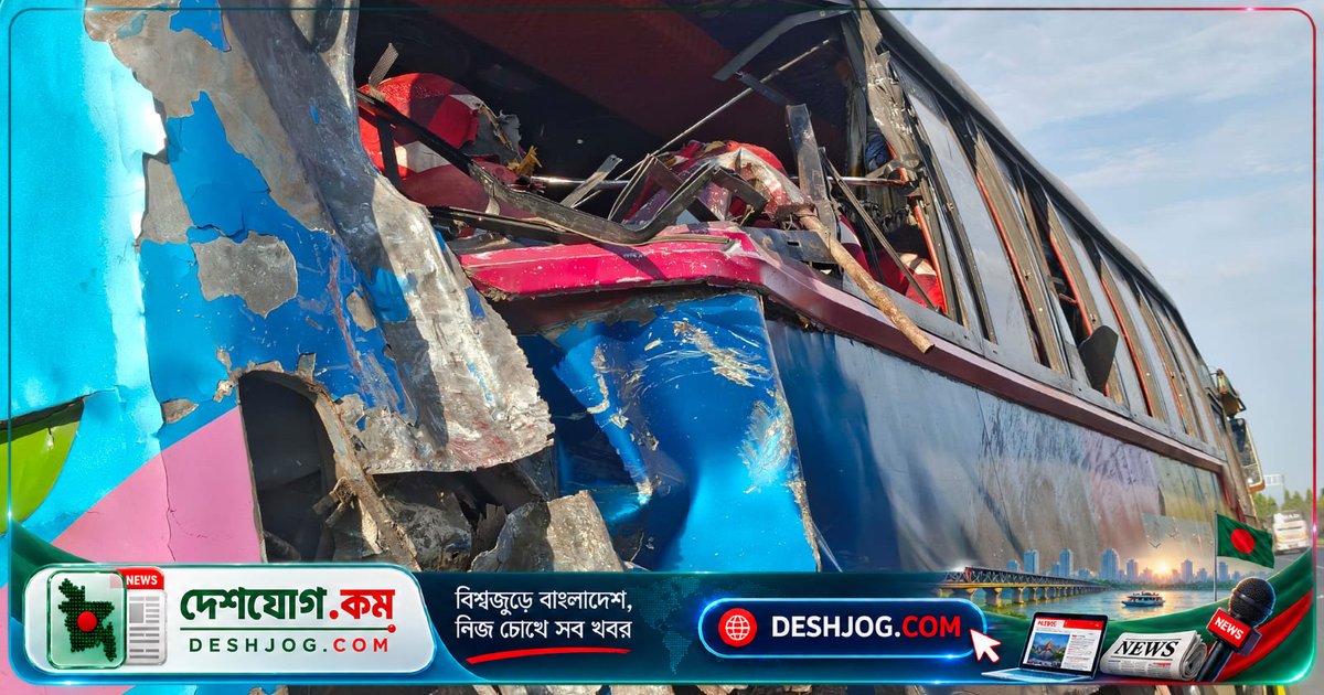 জাজিরা এক্সপ্রেসওয়েতে দুর্ঘটনায় সুপারভাইজার মৃত্যুবরণ, ৭ জন আহত
