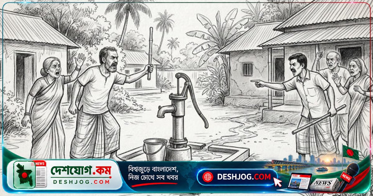 ঝিনাইদহের মহেশপুরে নলকূপ বিরোধে পিটিয়ে মারা যায় ৬০ বছর বয়সী ব্যক্তি