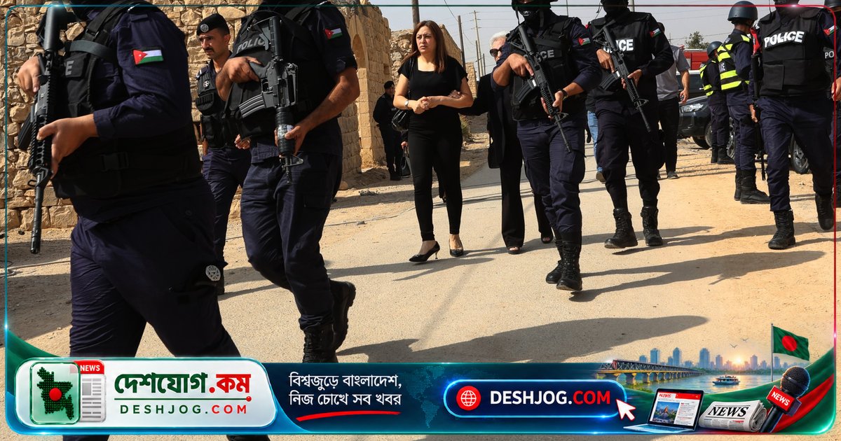 জর্ডানে গির্জা হামলার পেছনে তিনজন সন্দেহভাজন গ্রেফতার: হত্যাকাণ্ডের বিস্তারিত ও সরকারের প্রতিক্রিয়া