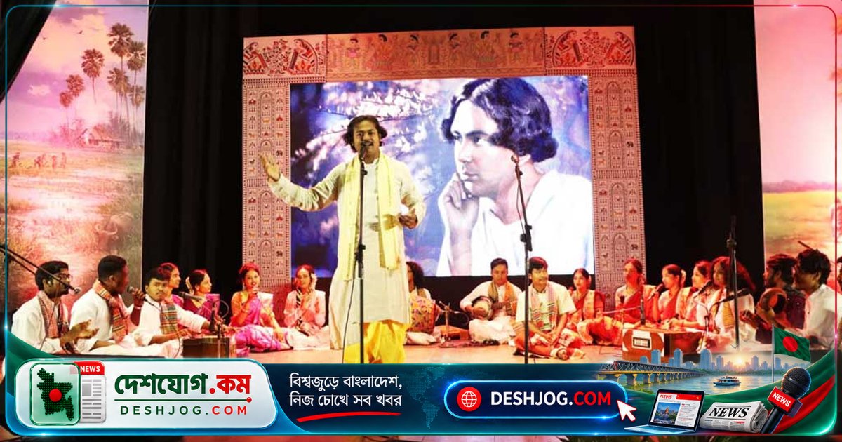 জাতীয় কবি নজরুলের লেটোগান পরিবেশনে শ্রদ্ধাঞ্জলি ও সাংস্কৃতিক সমৃদ্ধির উৎসব