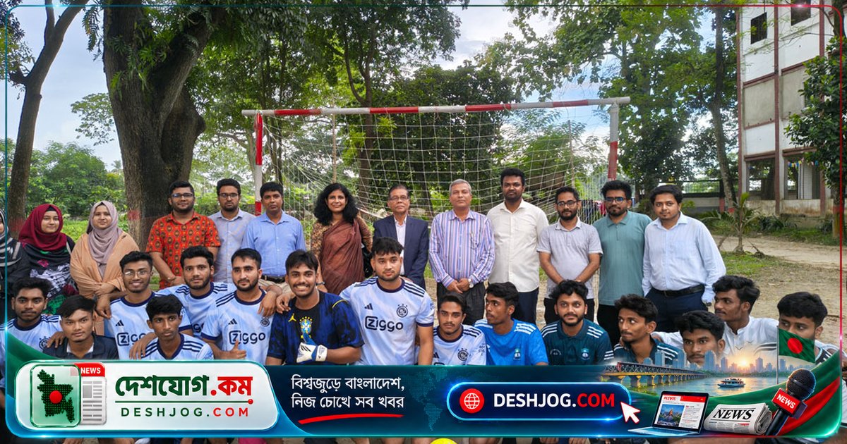 কিশোরগঞ্জ বিশ্ববিদ্যালয়ে শুরু হলো আরাফাত রহমান কোকোর স্মরণে ফুটবল টুর্নামেন্ট