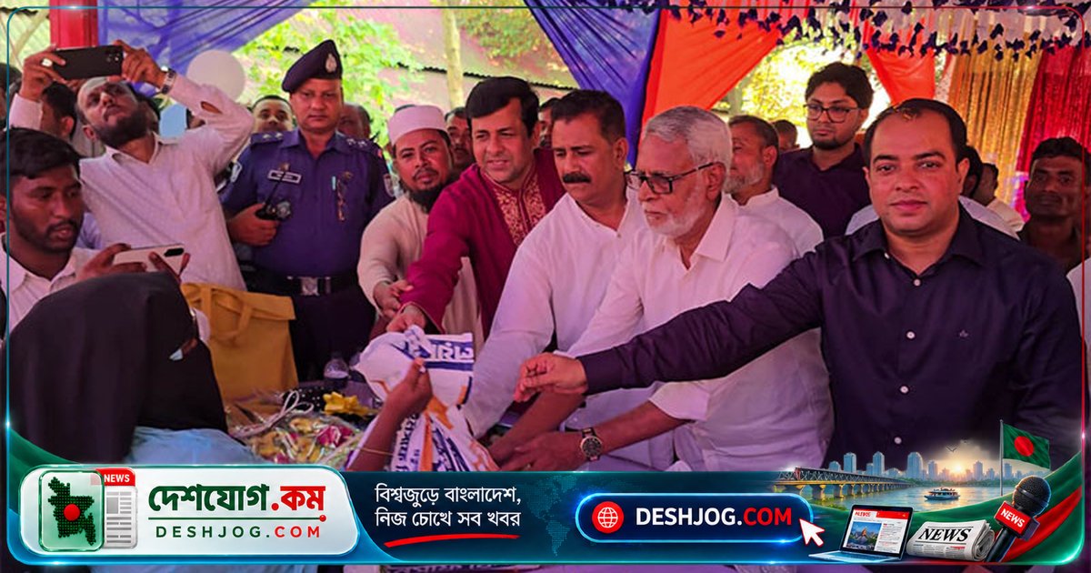 কিশোরগঞ্জে ৭ হাজার অসচ্ছল মানুষের খাদ্য বিতরণে উদ্বোধন: সংসদ সদস্য মাজহারুল ইসলাম