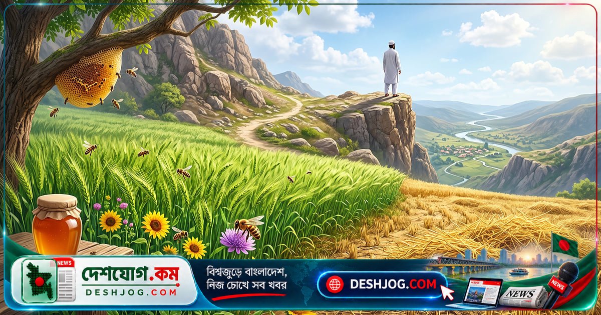 কোরআনের প্রকৃতি-উপমা থেকে পাঁচটি গভীর শিক্ষা: মৌমাছি থেকে ফসলের জীবন পর্যন্ত আল্লাহর নিখুঁত ব্যবস্থা