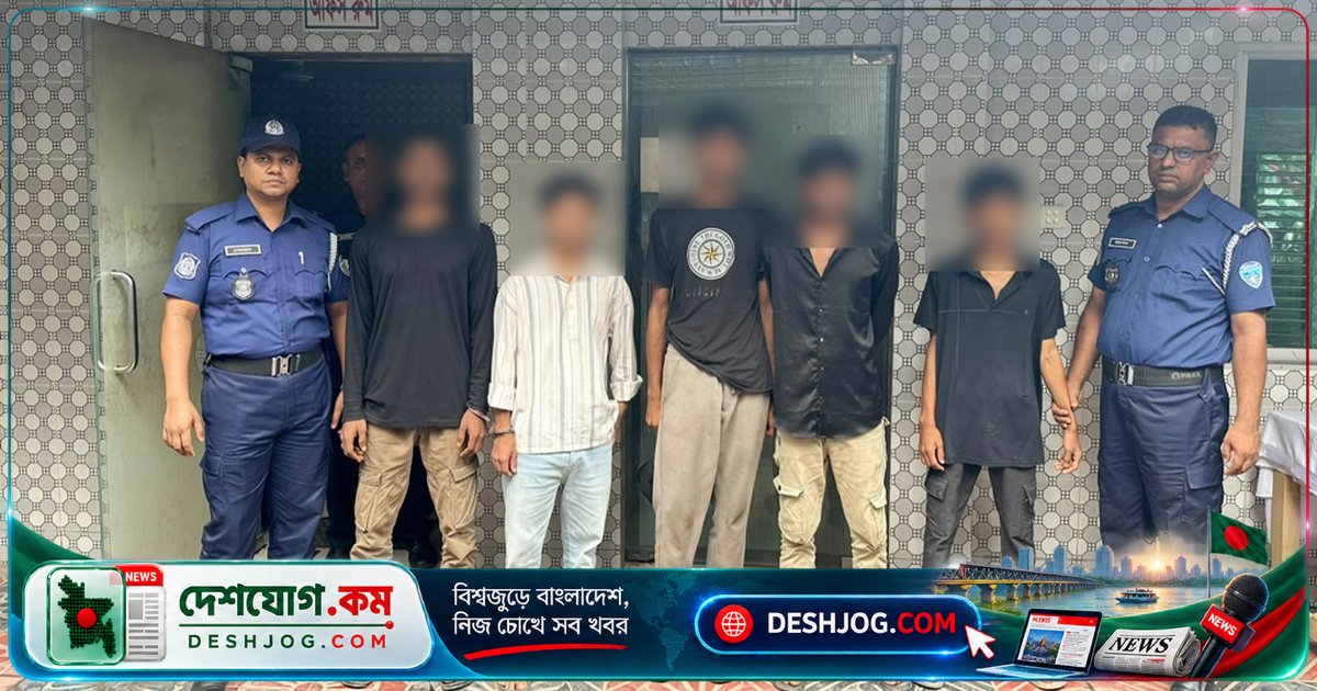 কুমিল্লা: পাঁচ কিশোর গ্যাং লিডার গ্রেপ্তার, ২ হাজার ৩৪৬ জনের অভিযানে আটক