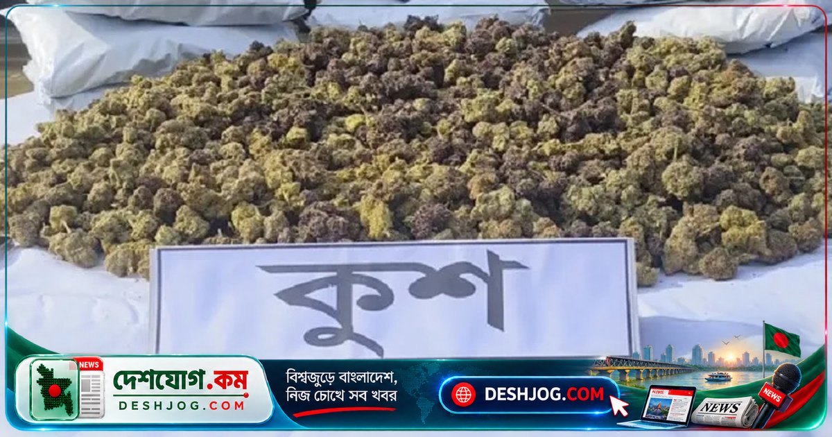 'কুশ' মাদক পাচারের চক্রে আটক ভারতীয়: ঢাকার বিমানবন্দরে উদ্ধার ৪ কেজি ২৮০ গ্রাম মাদক