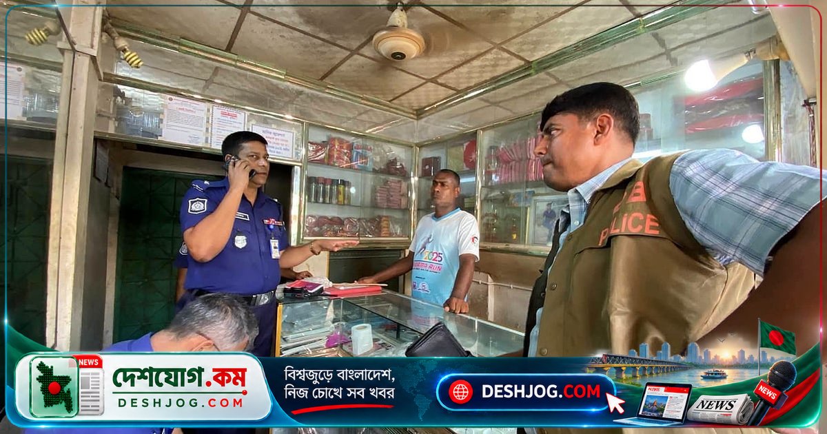 কুষ্টিয়া খোকসা বাজারে নৈশপ্রহরীদের বেঁধে ডাকাতির ঘটনা: পুলিশের দাবি শুধু চুরি