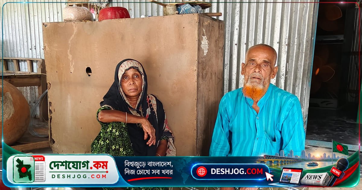 কুষ্টিয়া: ঋণের বোঝা মাথায় ভ্যান চুরির শিকার বৃদ্ধ দম্পতি, সংসার দিশাহারা