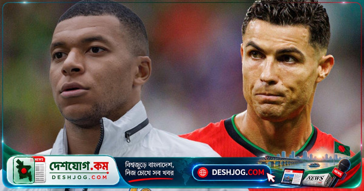 ৪১ বছর বয়সেও রোনালদোর মতো খেলতে পারব না: এমবাপ্পে ফ্রান্সের সত্য