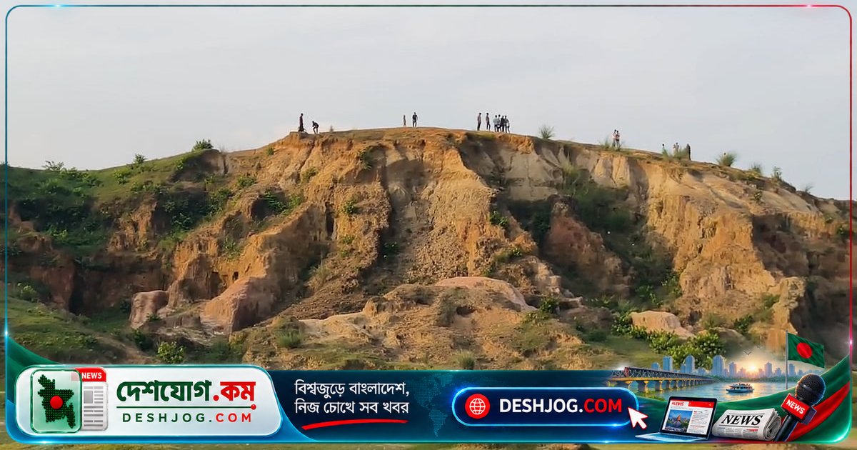 সুনামগঞ্জের লাল পাহাড়: বাংলাদেশ-ভারত সীমান্তে লাল মাটির রহস্যময় টিলা