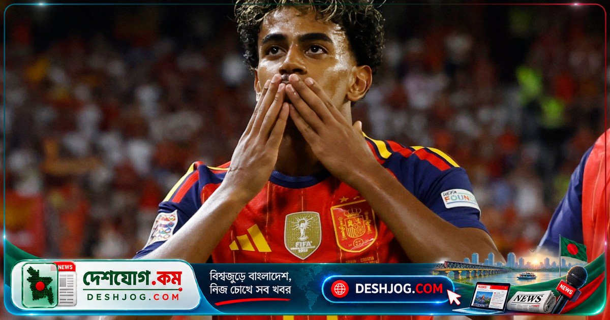 লামিনে ইয়ামালের দু’টি গোলে স্পেন ক্রোয়েশিয়া ৪-১ে হারিয়ে বিশ্বকাপ জিতেছে সেভিল্লায়