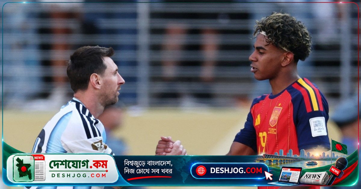 ওয়ার্ল্ড কাপের ফাইনালে মেসির সাথে লামিনে ইয়ামালের স্মরণীয় কথা: ‘তুমি ফুটবলে দিয়েছো সবকিছু’