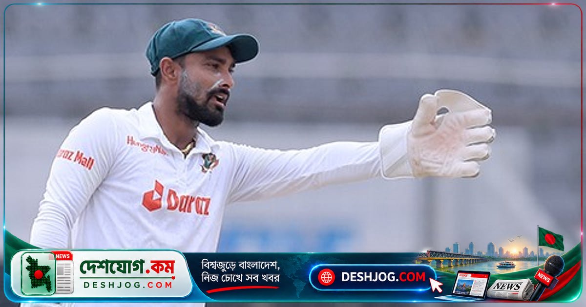 লিটন দাসের অদ্বিতীয় ক্যাচ ও রেকর্ড: টেস্ট ক্রিকেটে একই ম্যাচে ৯ উইকেট ও ১০২ রান!