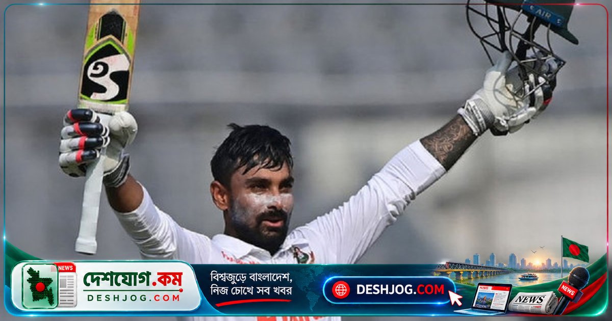 টেস্ট ক্রিকেটে এক ম্যাচে দুটি হাফ-সেঞ্চুরি ও ৯ উইকেট: লিটন দাসের অনন্য বিশ্ব রেকর্ড