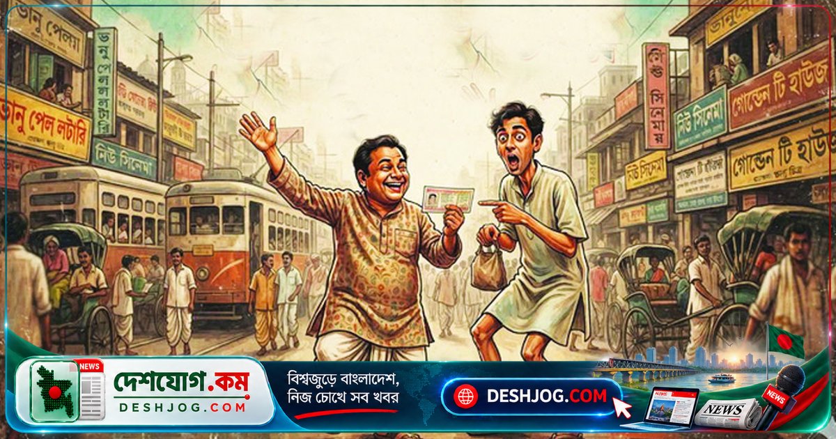 লটারি জিতলেন ভানু: বাংলা চলচ্চিত্রের হাসির রাজার জীবনের এক অদ্ভুত স্বপ্ন