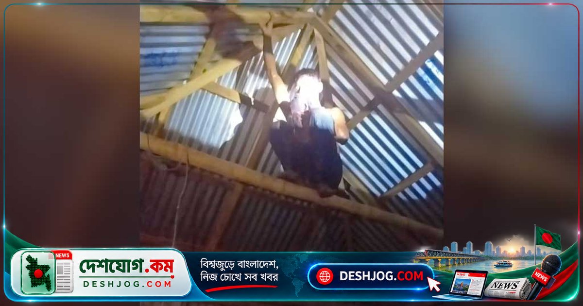 মাদকাসক্ত যুবক ঘুমন্ত শিশুকে হত্যার চেষ্টা করে, নিজে আত্মরক্ষায় আহত হন কটিয়াদীতে