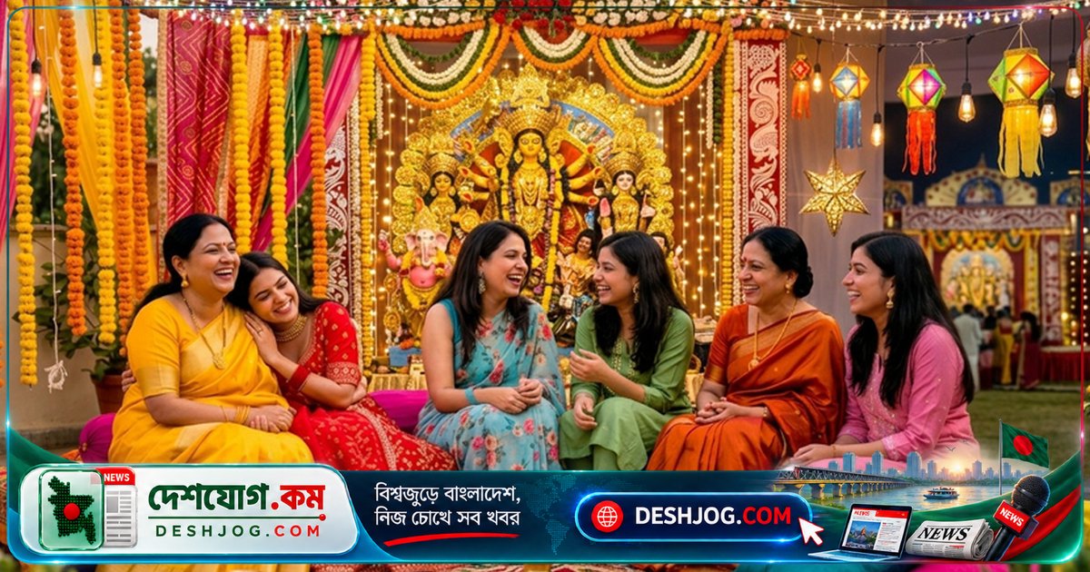 মহানবমীর রাতে গ্ল্যামার থেকে রাজকীয় লুক: পোশাক, মেকআপ ও গহনার সেরা টিপস