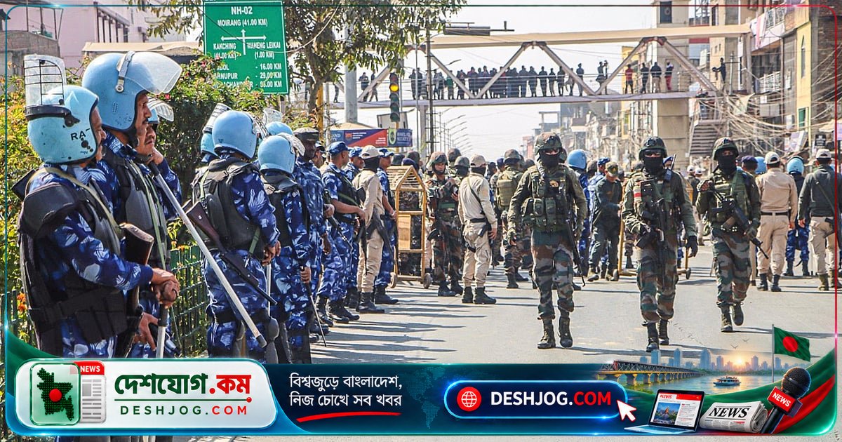 মণিপুরে উগ্রপন্থীদের গুলিতে নিহত চার নাগা নাগরিক, ৪০টি বাড়ি ও চার্চ পুড়িয়ে ছাই