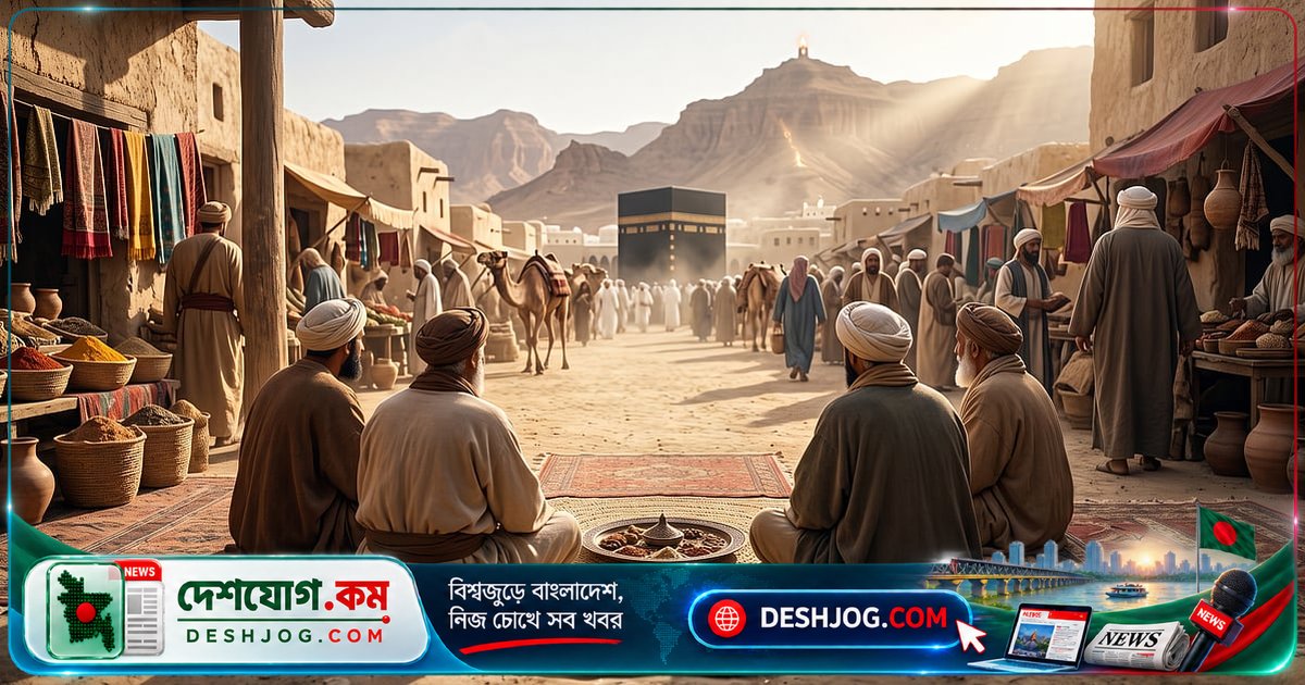 মক্কার ইতিহাসে ন্যায়বিচারের প্রথম অঙ্গীকার: হিলফুল ফুজুলে তরুণ মুহাম্মদ (সা.)-এর অংশগ্রহণ