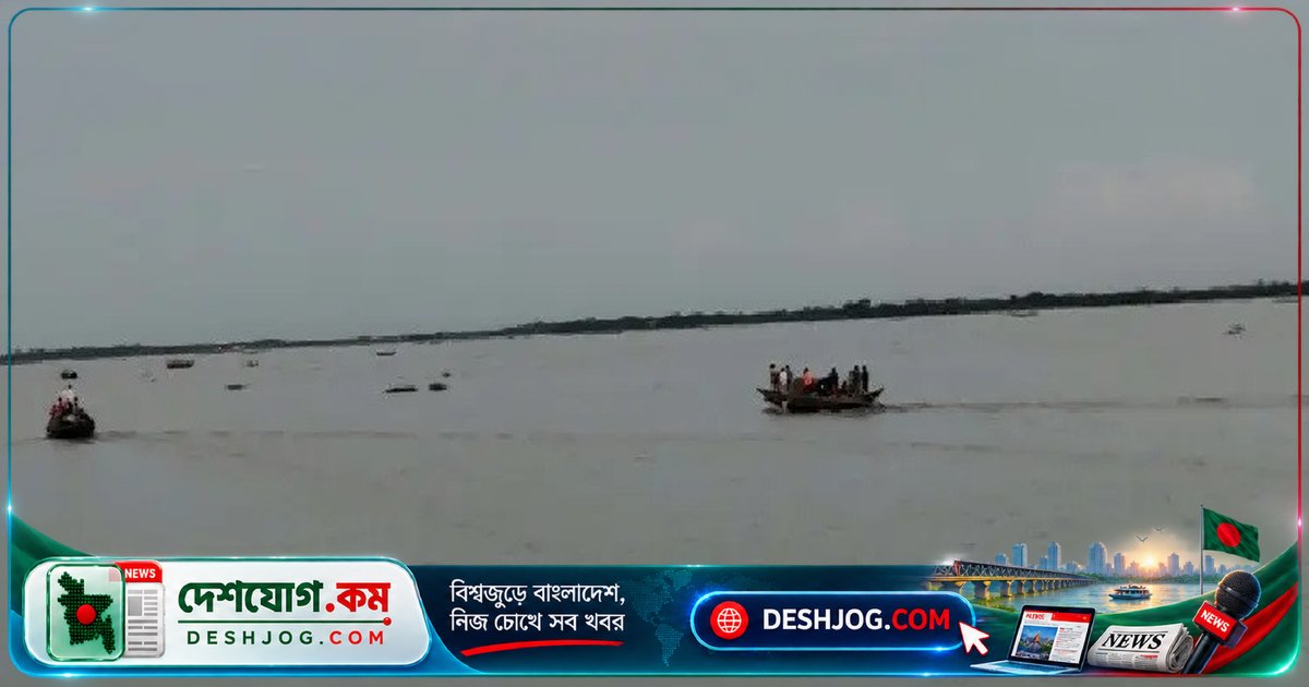 মেঘনা নদীর ভয়াবহ দুর্ঘটনা: এক পরিবারের ৫ সদস্যের জীবন বিপন্ন, ১ নিহত