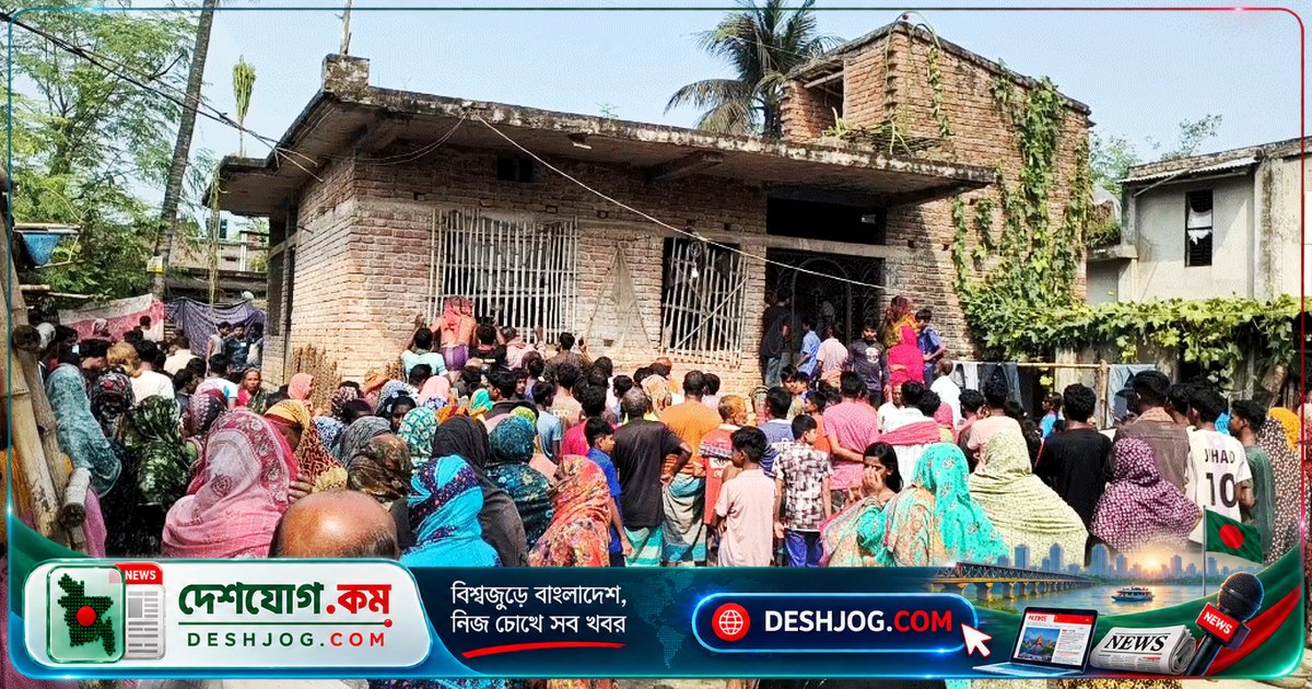 মেহেরপুরে জমিজমা বিরোধে ছেলে বাবাকে কুপিয়ে হত্যা করে, অভিযুক্তকে পুলিশ গ্রেপ্তার