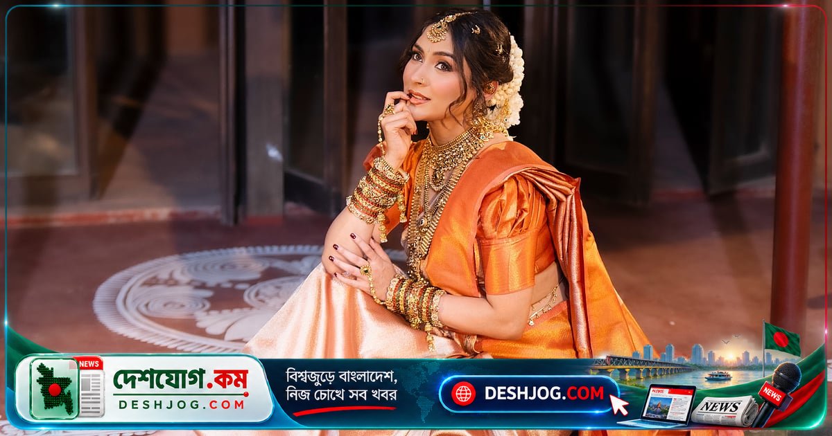 মেহজাবীনের দক্ষিণ ভারতীয় ঐতিহ্যের সাজে ভক্তদের মন জয়ের নতুন মেকওভার
