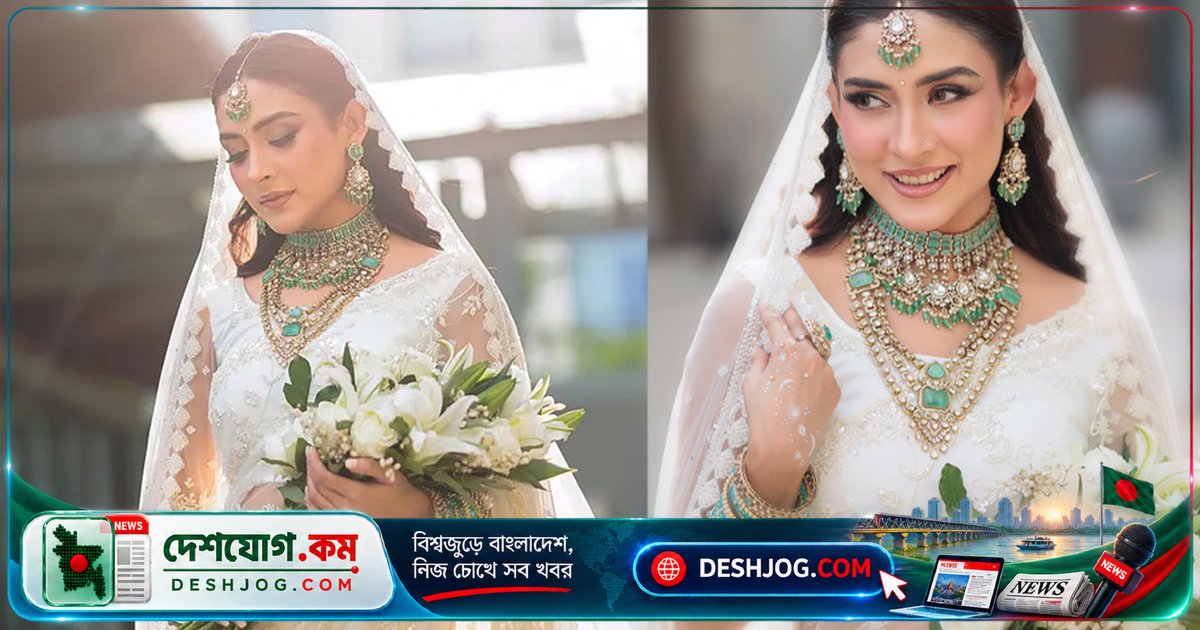 মেহজাবীন চৌধুরীর কাজের সাজে ভক্তদের মুগ্ধতা: ‘বিয়ের চেয়ে সুন্দর’