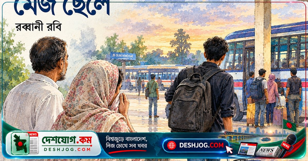 স্বপ্নের শহর ছেড়ে যাওয়ার কষ্টে মেজ ছেলে কীভাবে বুঝলেন বাবা-মায়ের আদর সবসময় ছিল