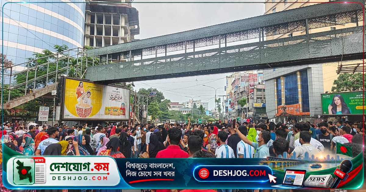 মিরপুরে পোশাক শ্রমিকরা আবারো অবরোধ: ৩০ হাজার টাকা বেতন দাবি করে যান-চলাচলের বাধা