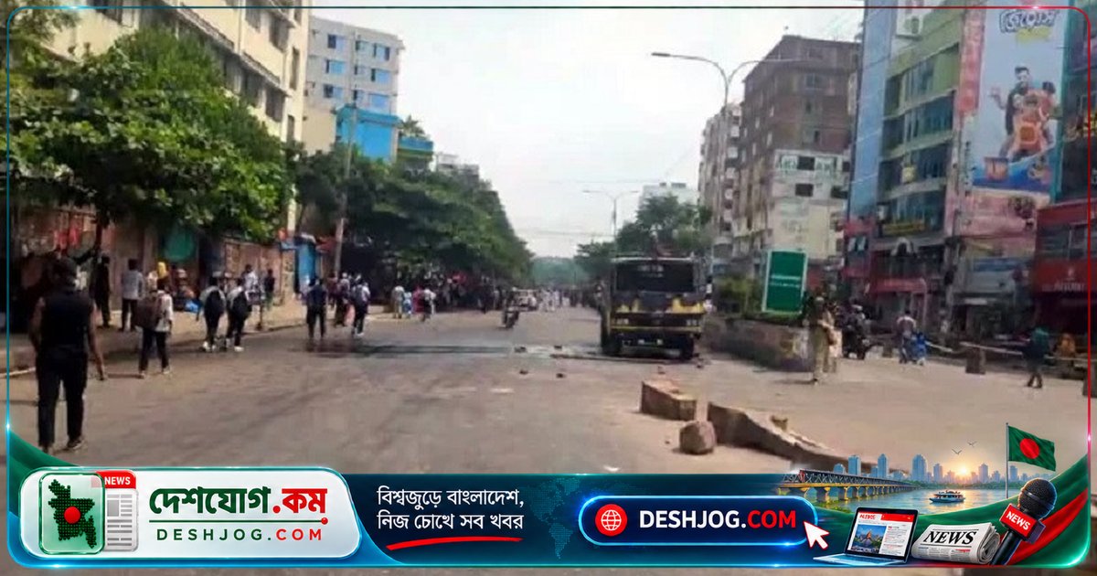 মিরপুরের হোপ মার্কেটে পুলিশ-হকার সংঘর্ষে যানজট, সাংবাদিক আহত