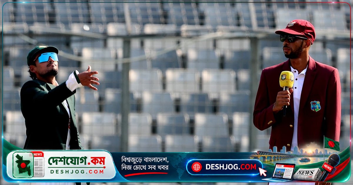 মিরপুরে টেস্ট সিরিজের প্রথম ম্যাচে বাংলাদেশের চোটগ্রস্ত মুশফিক অনুপস্থিত, নাজমুলের নেতৃত্বে ব্যাটিংয়ে নেমেছে দল