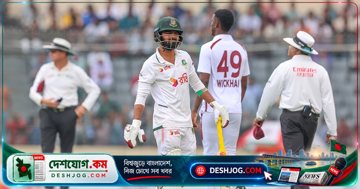 মিরপুর টেস্টে হৃদয়ের অদ্ভুত ব্যাটিং: নাঈম হাসান ‘মনের ভিতর কী চলছিল তা আমি জানি না’ বললেন