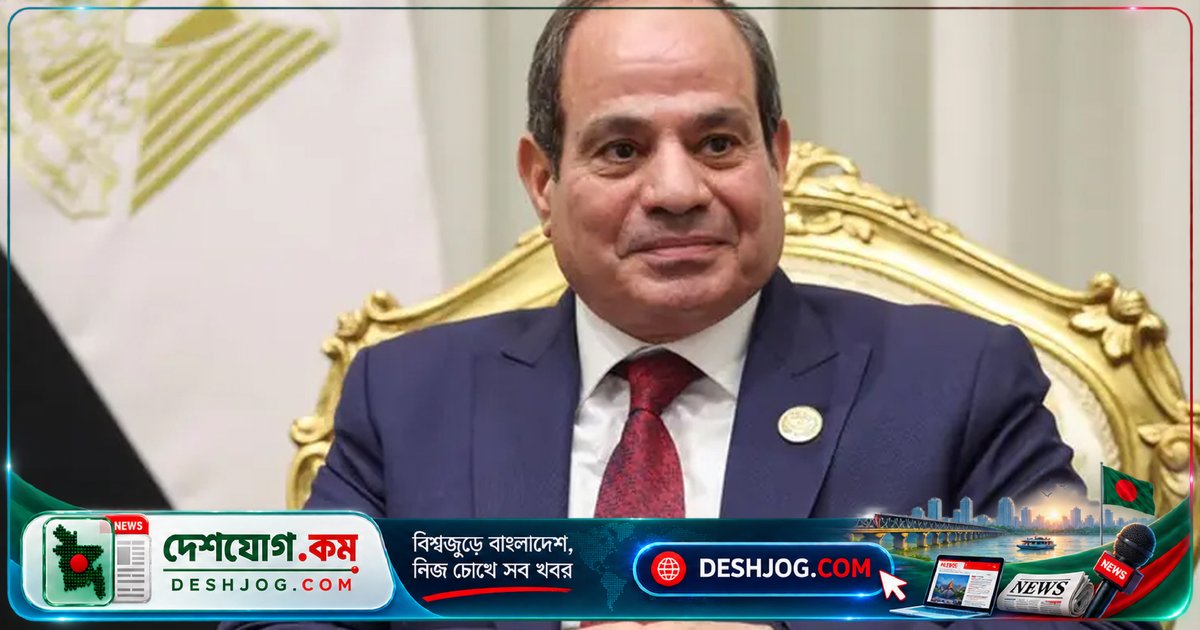 মিশরের সিসি: সৌদি আরবের নিরাপত্তা রক্ষায় জরুরি পদক্ষেপ নেবে মিশরীয় সংসদ