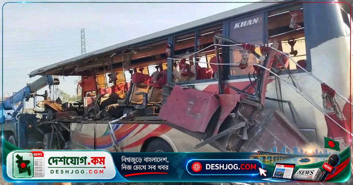 মিঠাপুকুরের মহাসড়কে ট্রাক-বাস ধাক্কায় নিহত ৩, আহত ১৮ জনের চিকিৎসা চলছে