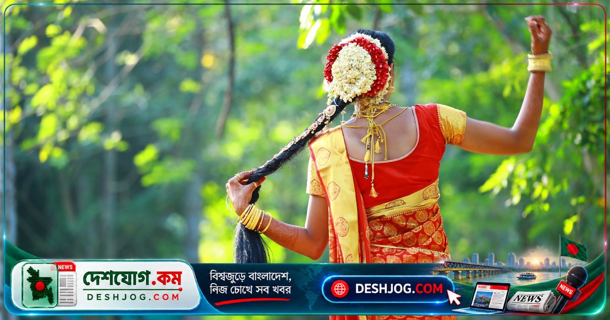 ফুলের সৌন্দর্যে রূপান্তরিত খোঁপা: আধুনিক বিয়ের সাজে নতুন মাত্রা