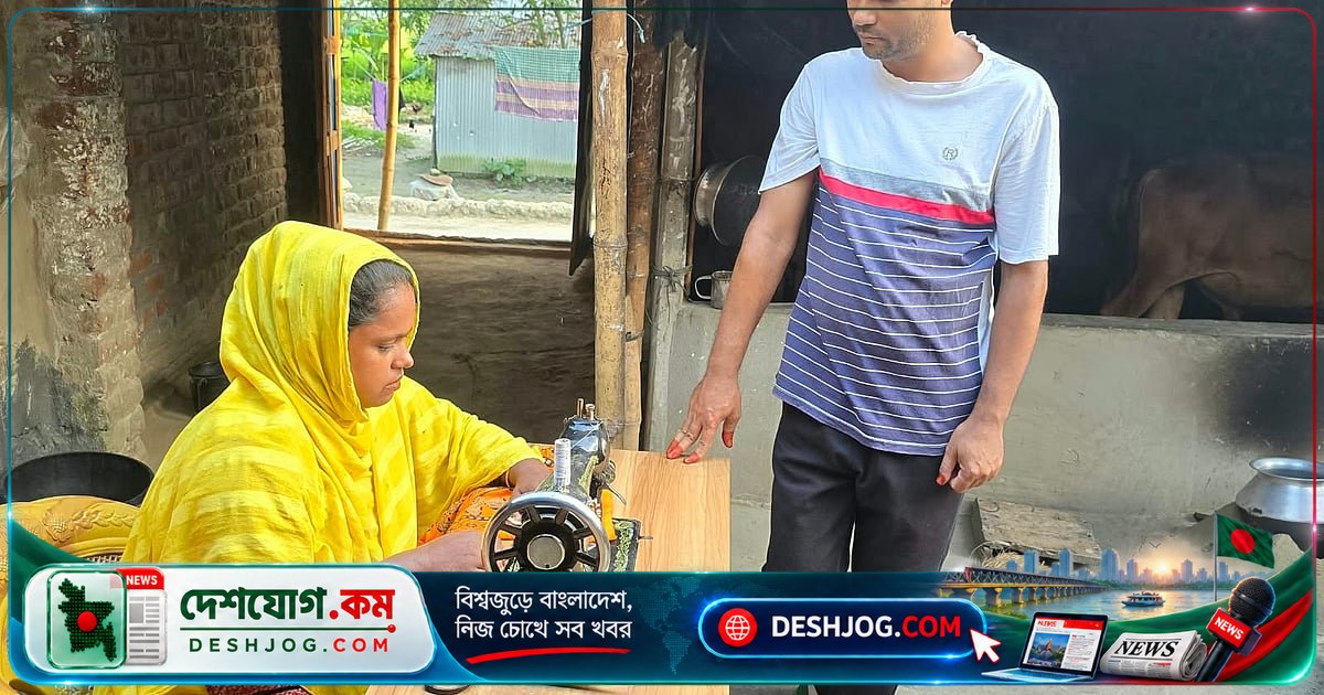বদরগঞ্জের মোরশেদুল হক: অসহায়দের স্বাবলম্বী করে তুলেছেন ১১২ জনের জীবন