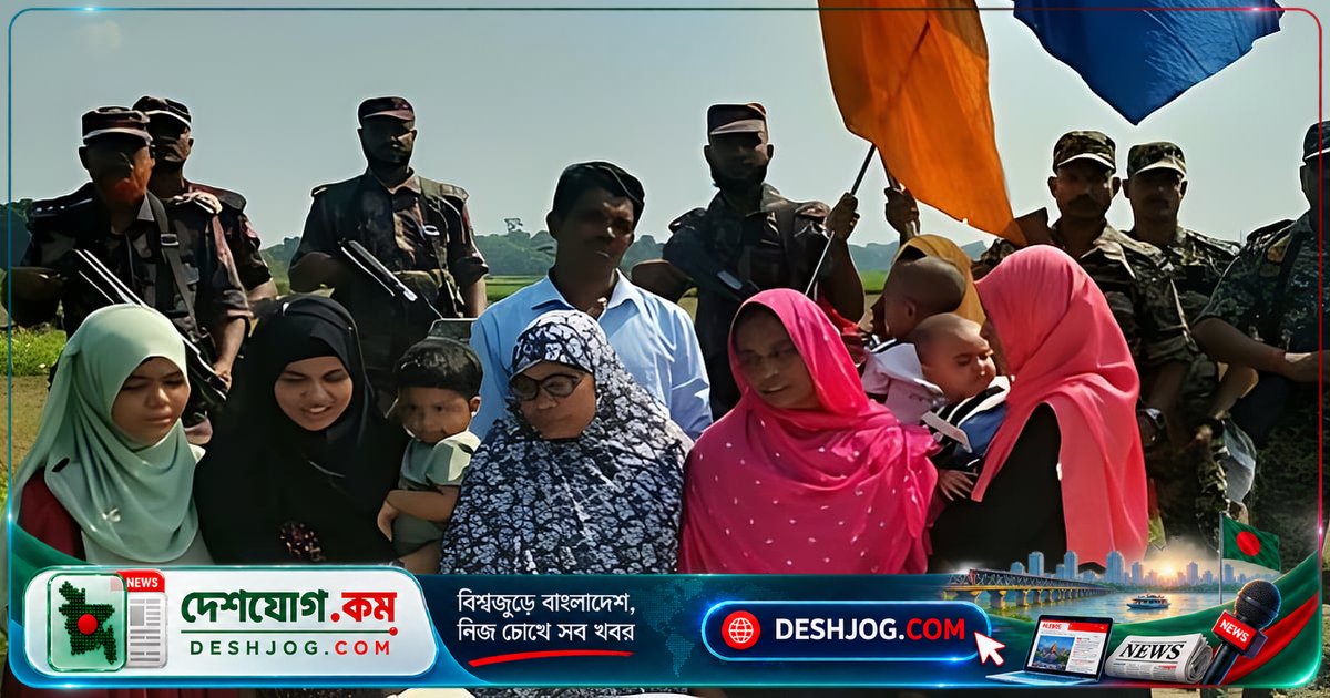 মায়ের শেষ মুখ দেখতে সীমান্তে আবেগের সাক্ষী হাফিজা খাতুন ও স্বামী ফিকির আলী