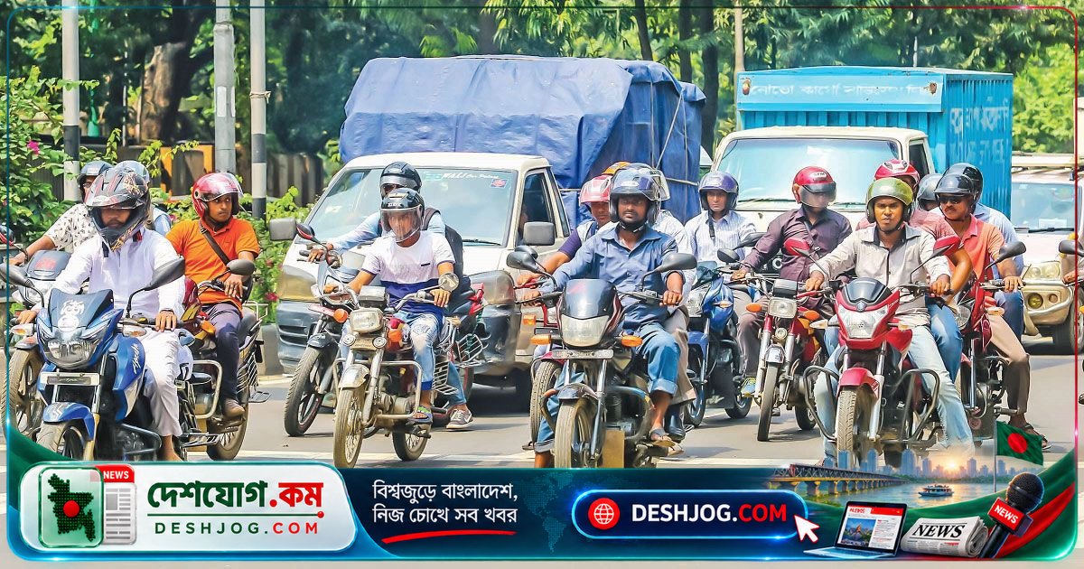 মোটরসাইকেল মালিকদের জন্য নম্বরপ্লেট লাগানোর সময়সীমা বাড়ানো ৩১ ডিসেম্বর পর্যন্ত