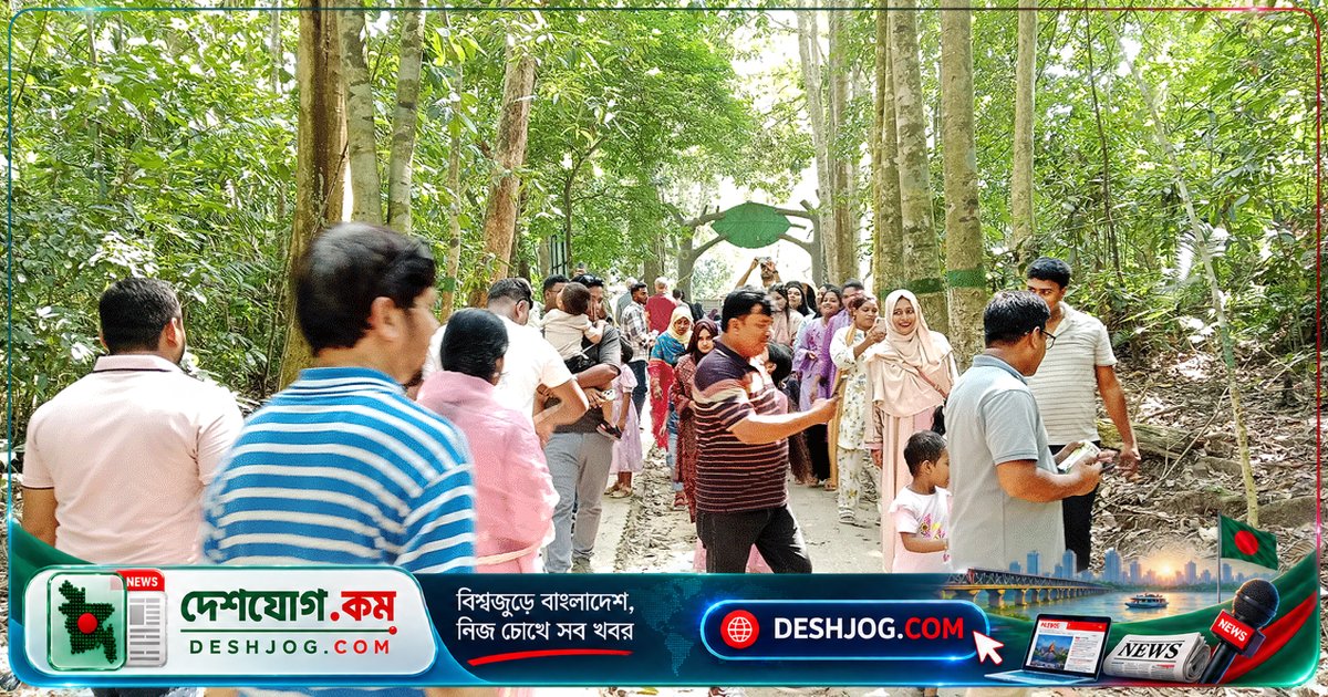 শারদীয় দুর্গাপূজার ছুটির মৌলভীবাজারে পর্যটকদের ঢল: লাউয়াছড়া জাতীয় উদ্যানে প্রাকৃতিক দৃশ্যের মুগ্ধতা ও যানজটের চাপ