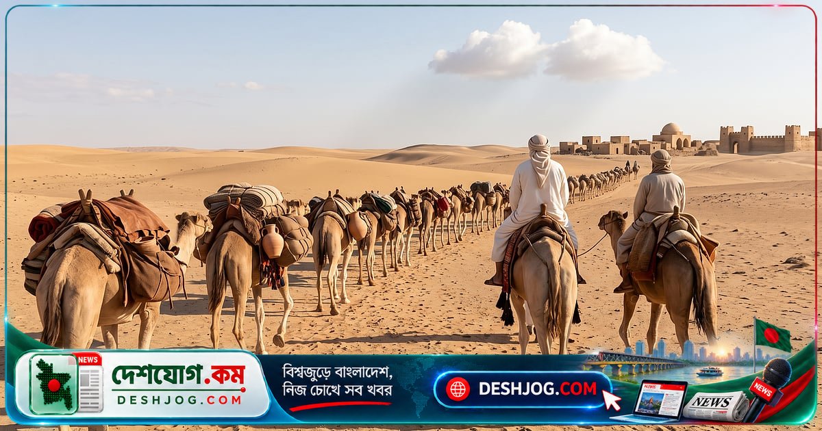 খাদিজা বিনতে খুওয়াইলিদের বাণিজ্য কাফেলায় মুহাম্মদ (সা.)-এর ঐতিহাসিক দ্বিতীয় শাম সফর: সততার সুনামের পথে ইসলামের ভবিষ্যতের বিবাহের পটভূমি
