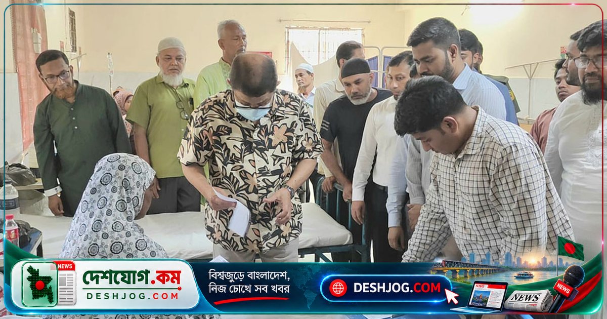 মুরাদনগর হাসপাতালে স্বাস্থ্যমন্ত্রীর পরিদর্শনে ৫ চিকিৎসককে বিভাগীয় ব্যবস্থা: ১৫১ শয্যা প্রকল্পের ঘোষণা