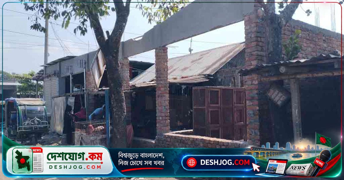 ময়মনসিংহের ঈশ্বরগঞ্জে বিএনপি নেতা জোরপূর্বক জমি দখল করে দোকান নির্মাণ: আদালতের স্থিতাবস্থা আদেশ লঙ্ঘন